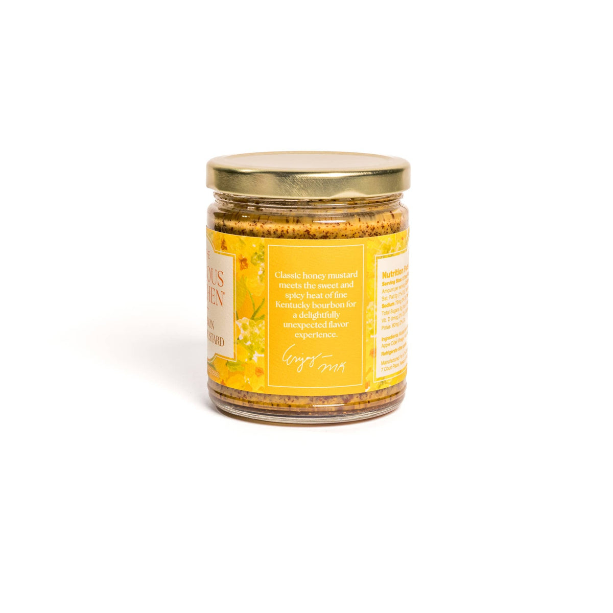Bourbon Honey Mustard 9 oz | Small Batch Gourmet Mustard