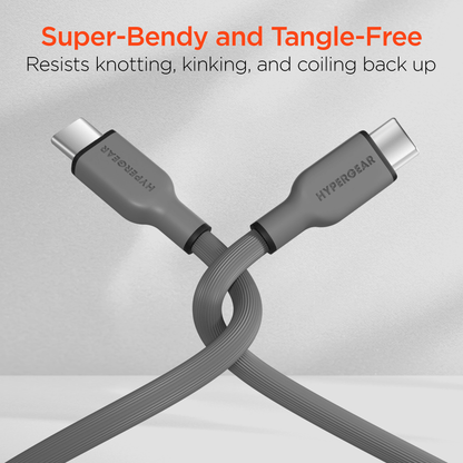 HyperGear Flexi PRO USB-C to USB-C Cable 4ft