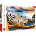 1000 Piece Jigsaw Puzzles, Fairytale Santorini, Puzzle of Greece, Island Paradise and Ocean Scene, Adult Puzzles, Trefl 10445
