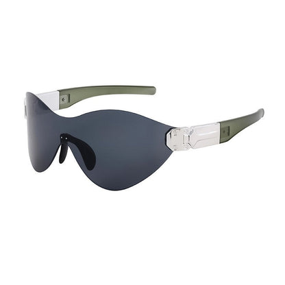 Fashion Frameless Sports Riding UV400 Sun Protection Outdoor Eyewear Sunglasses