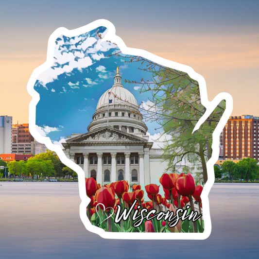 Madison WI Sticker