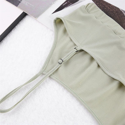 Three-Piece Cozy Home Ensemble - Tank Top, Lounge Pants, Long Robe
