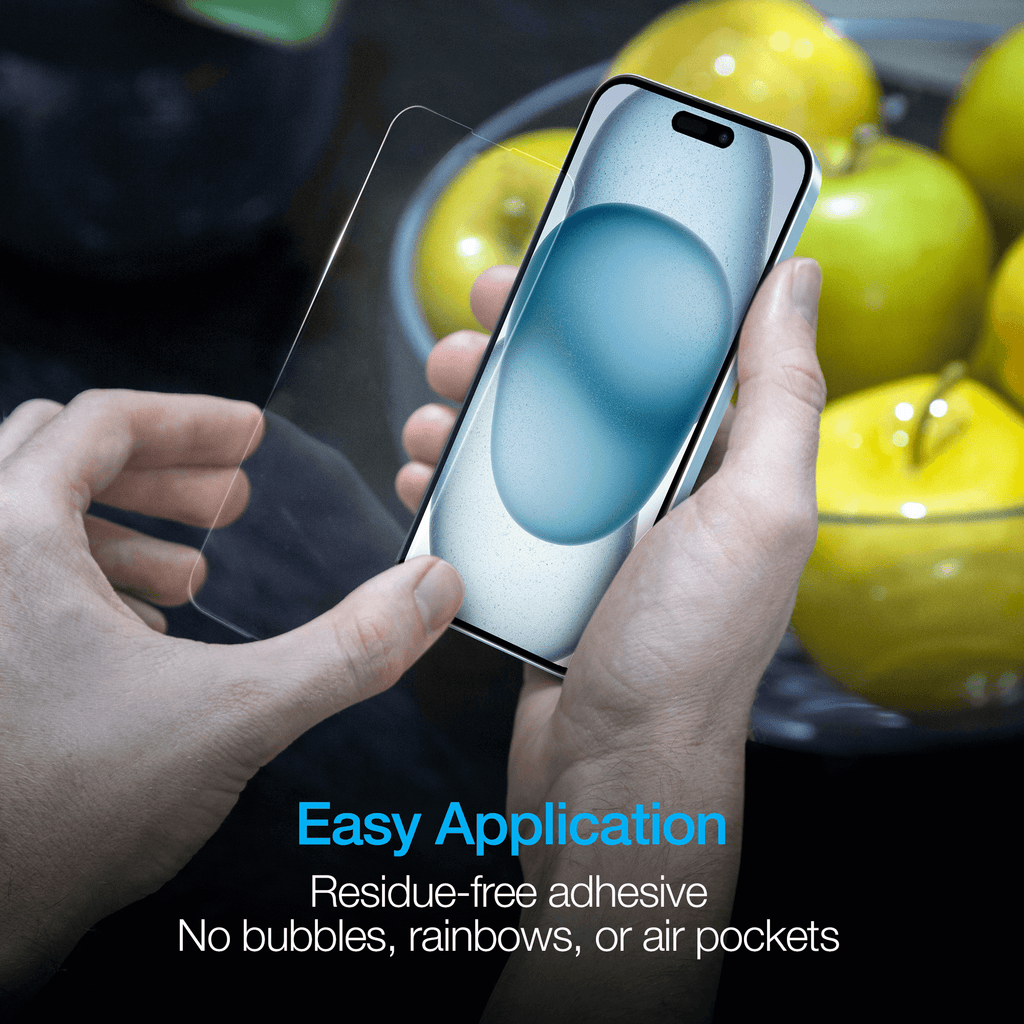 Naztech IntelliShield HD Tempered Glass 25pc Bundle Kit for iPhone 15 Pro