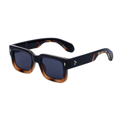 Men's Fashion Polarized Square Frame Sunglasses