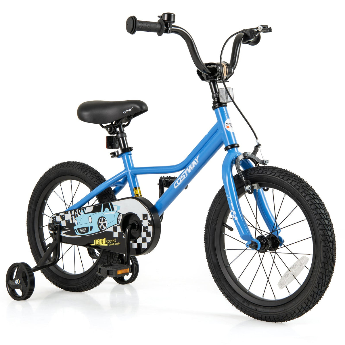 14 Inch Kids Bike with Removable Training Wheels for Aged 3-5 Years Old