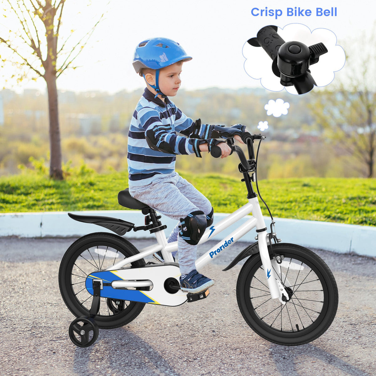 16 Inch Kids Bike with Removable Training Wheels