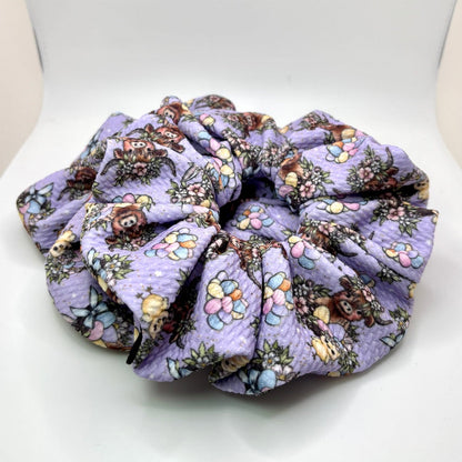 Highland Cow Easter Bullet Scrunchie