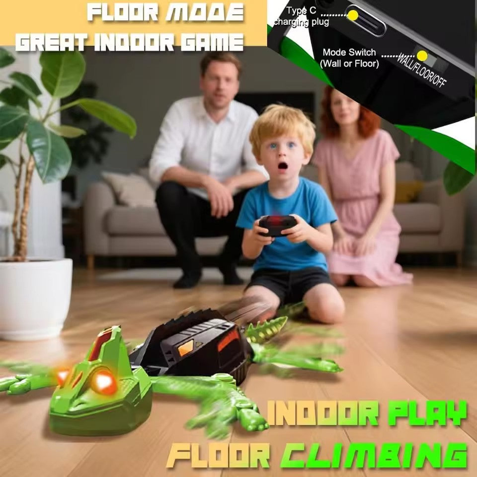 Wall Climbing Lizard - Remote Control Wall & Floor Climbing Toy