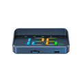 GPS Head-Up Speedometer Display with Large Font, Auto Brightness & MPH Speed Unit (Type-C Powered)