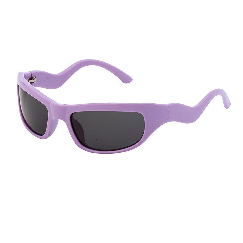 Unisex UV400 Full Frame Shockproof Outdoor Sports Eyewear Sunglasses