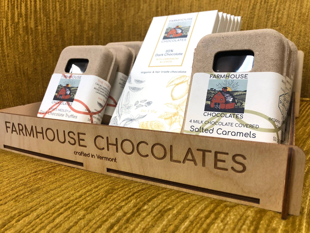 9 Piece Dark Chocolate Covered Salted Caramels