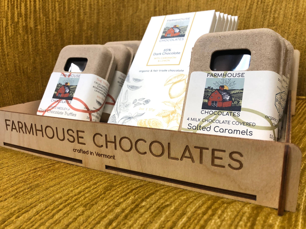 9 Piece Dark Chocolate Covered Salted Caramels