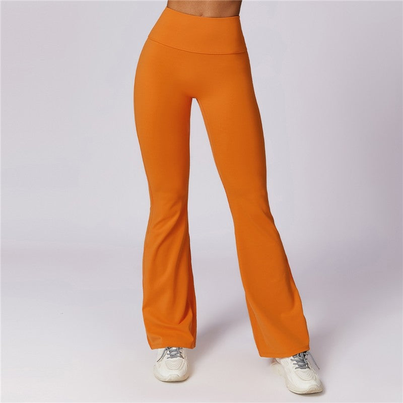Slightly Flared High-Waisted Casual Sweatpants