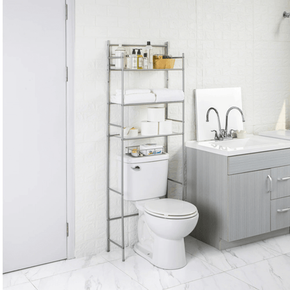 Mainstays 3-Shelf Over-the-Toilet Steel Storage Rack