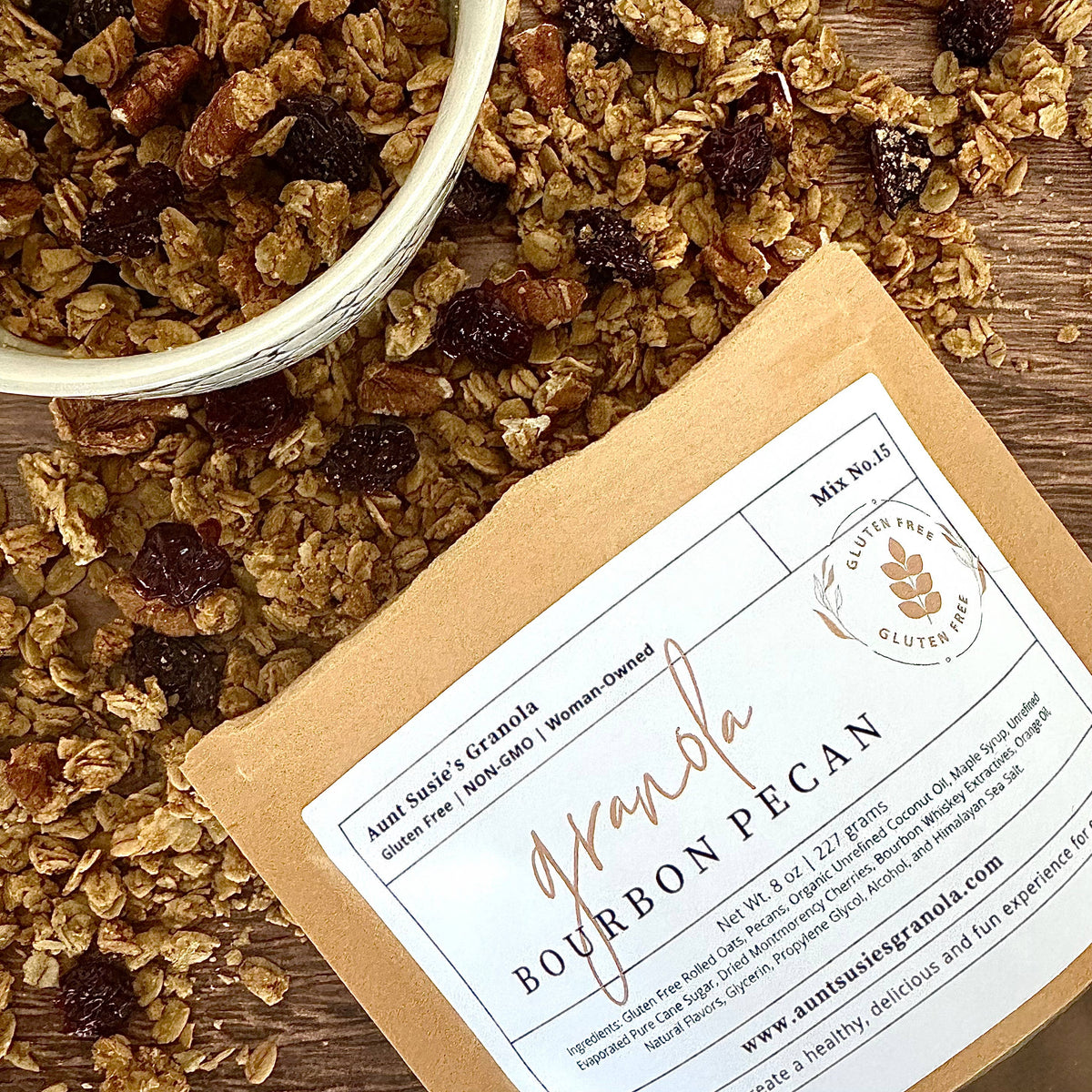 Bourbon Pecan Granola
