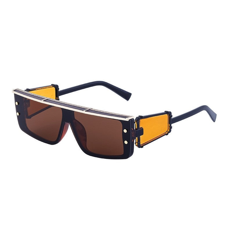 Men's Trendy Wide Leg Square Sunglasses