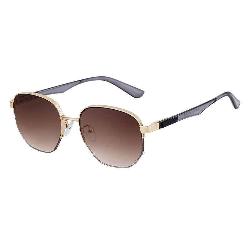 Fashion Full Square Frame Outdoor UV400 Sun Protection Eyewear Sunglasses
