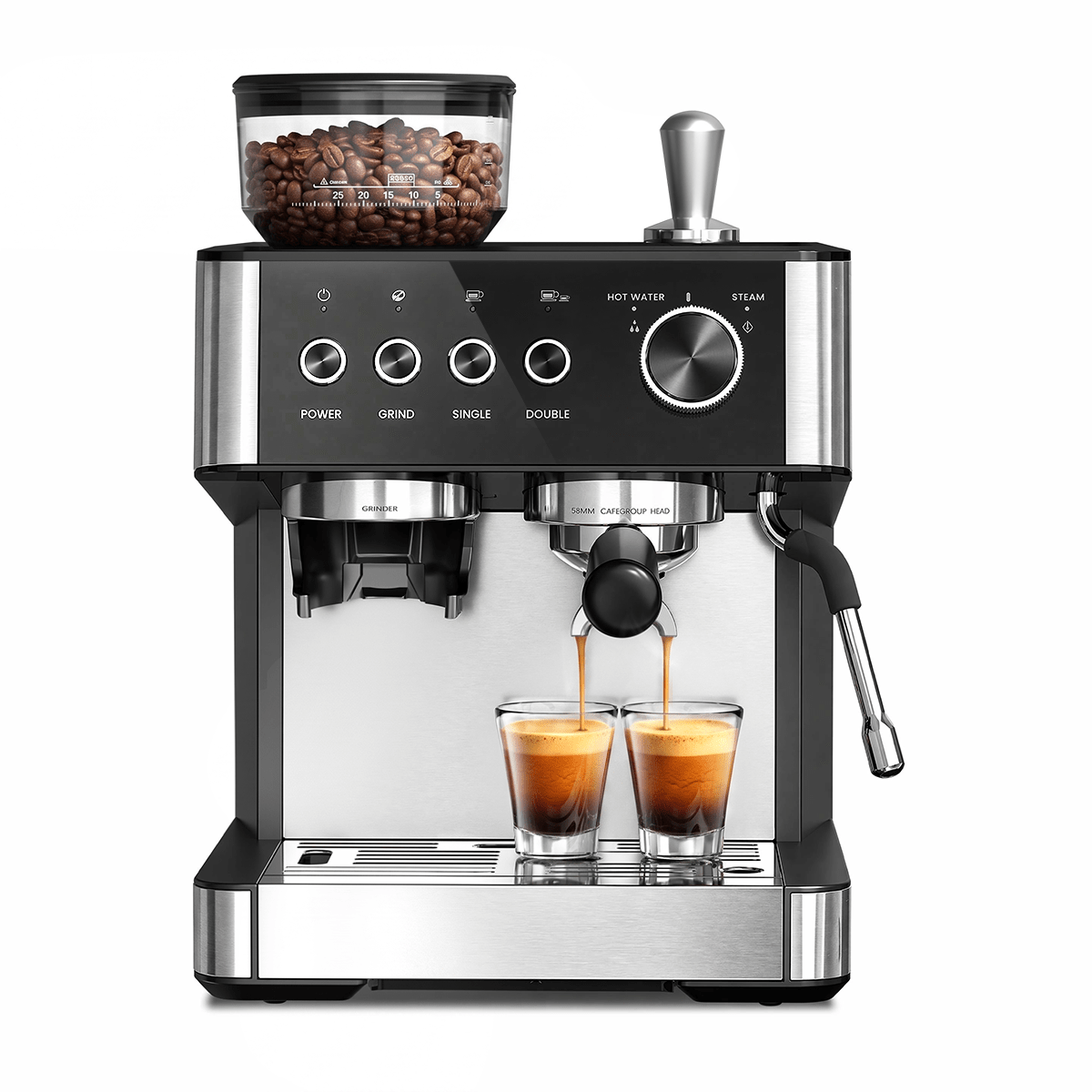20 Bar Espresso Machines with Grinde CM8031