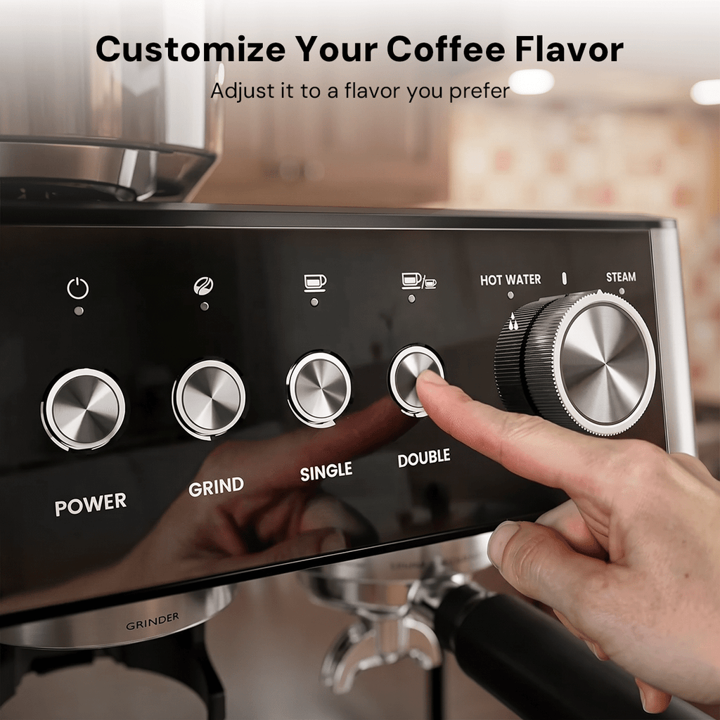 20 Bar Espresso Machines with Grinde CM8031