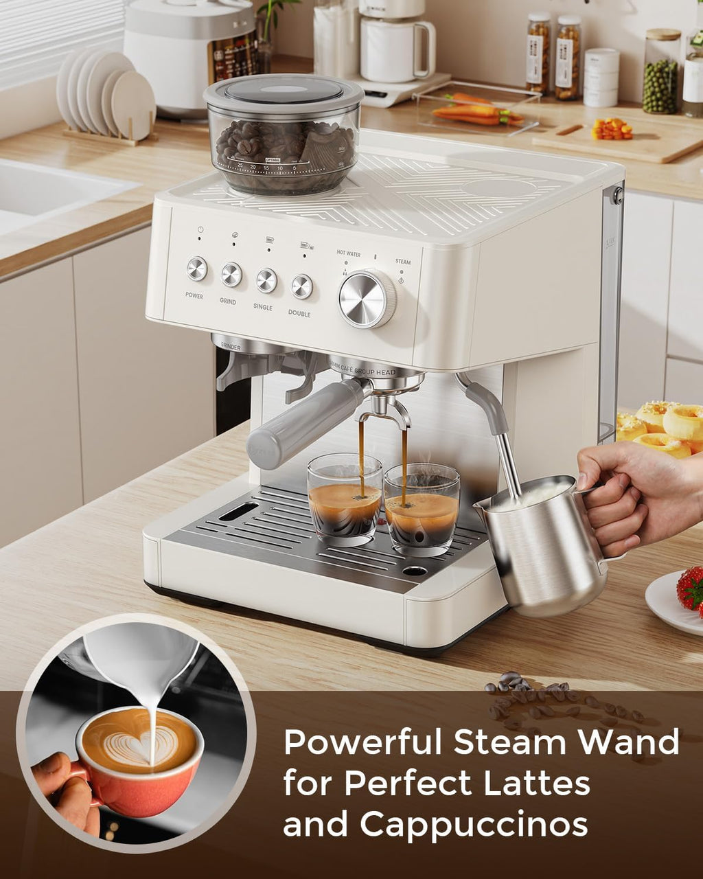 20 Bar Espresso Machines with Grinde CM8031