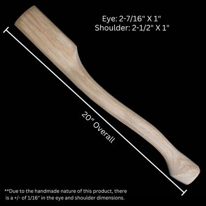 Whiskey River Premium Heritage 19C - 19" Handle