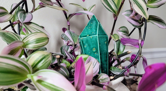 Tall Crystal Plant Watering Spike