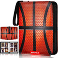 Trading Card Binder 400 Cards 50 Pages – 4 Pocket Zipper Album Organizer