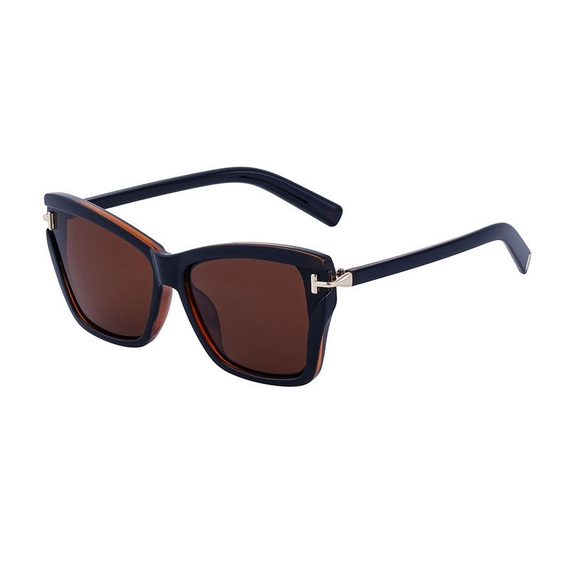 Ladies Fashion Cat Eye Slim Leg Sunglasses