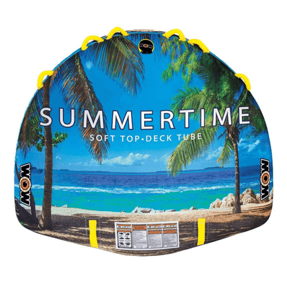 WOW Watersports Summertime 3P Towable with Soft Top for Smooth Ride