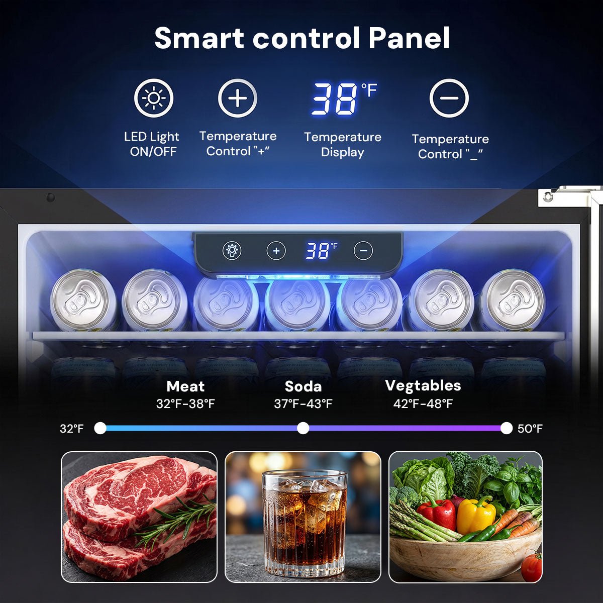 24 Inch Indoor/Outdoor Beverage Refrigerator 58145RKR0