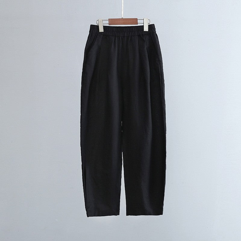 Flowy Nine-Point Lantern Trousers