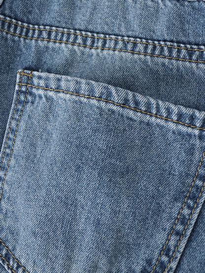 Original Loose Casual Wide Legs High-Waisted Jean Pants