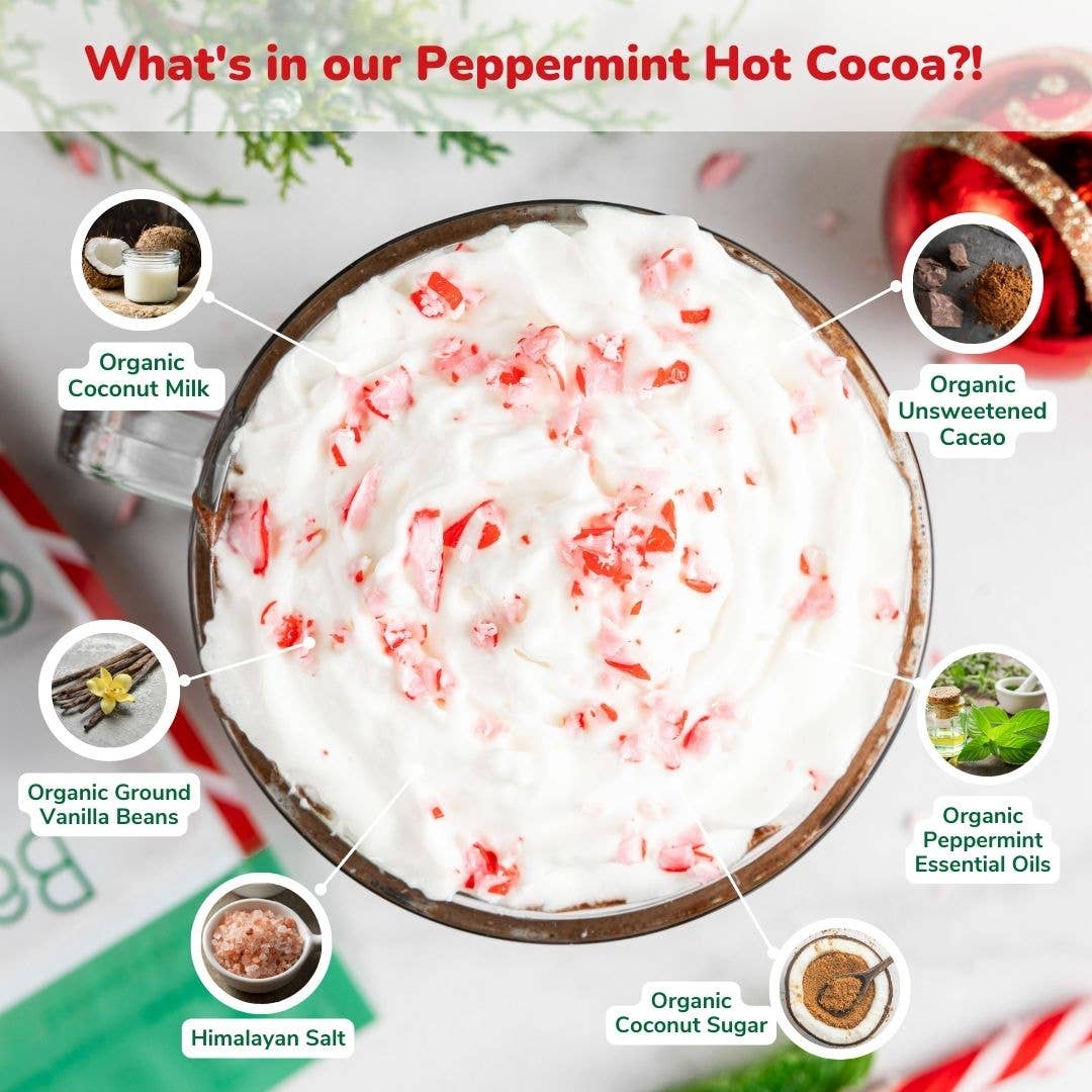 Dairy Free & Vegan Peppermint Hot Cocoa Mix  0.95 Oz (5 Ct.)