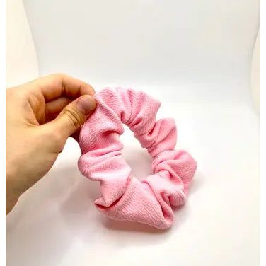 Mini Light Pink Liverpool Scrunchie