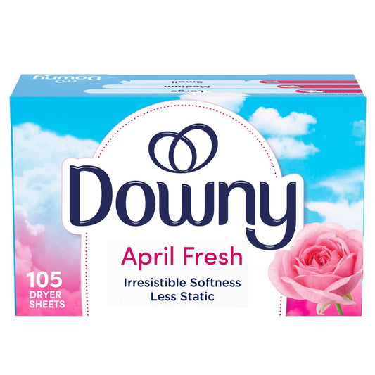 Downy April Fresh Fabric Softener Dryer Sheets - 105ct