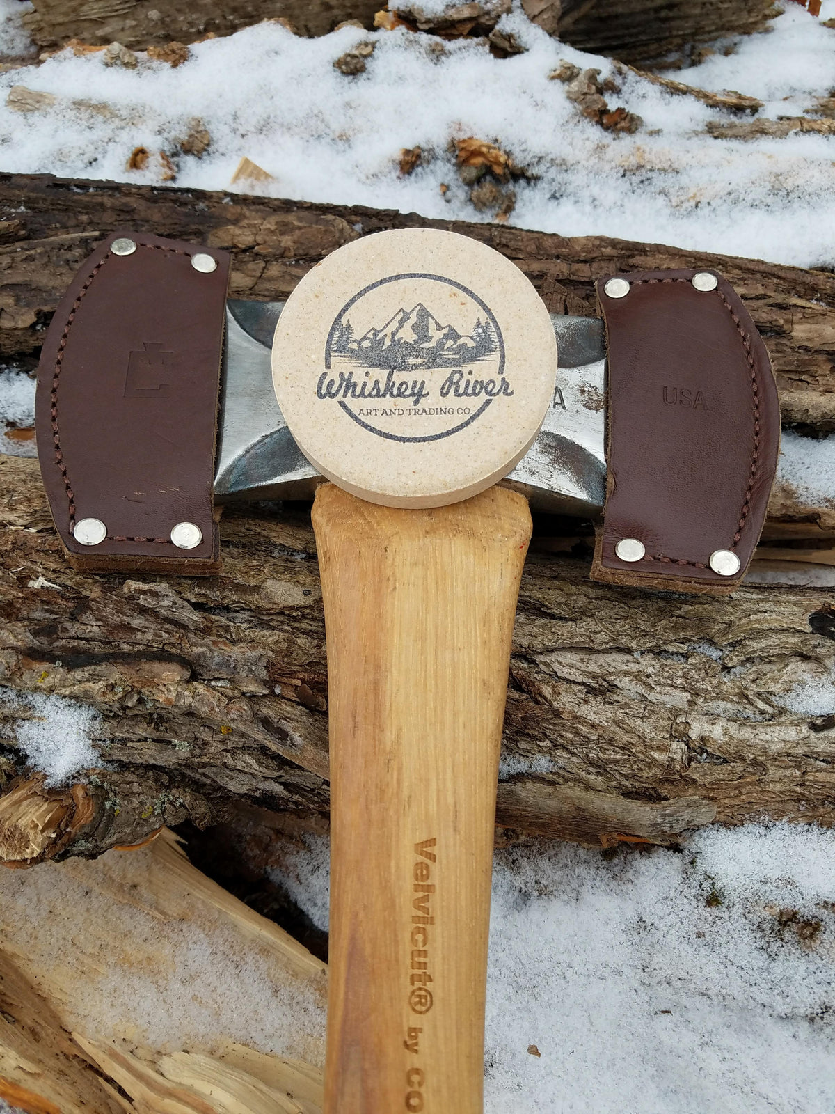 Whiskey River American Pioneer Sharpening Puck