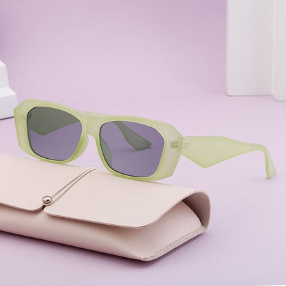 Unisex Fashion Full Square Frame UV400 UV Protection Outdoor Eyewear Sunglasses