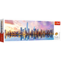 Panorama 1000 Piece Jigsaw Puzzles, Manhattan, New York, USA, Puzzle of New York with City Skyline, Adult Puzzles, Trefl 29033