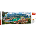 Panorama 500 Piece Jigsaw Puzzles, Kotor Montenegro, Medieval Old Town Puzzle, Adriatic Coast Puzzle, Adult Puzzles, Trefl 29506