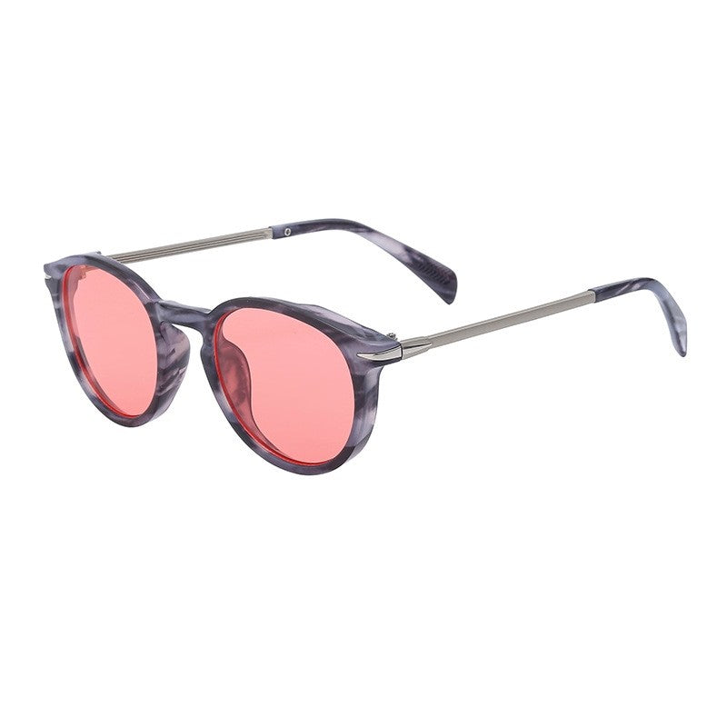 Retro Round Metal Sunglasses In Fashion