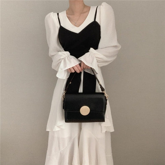 Strapless Dress Set with Waist Detail