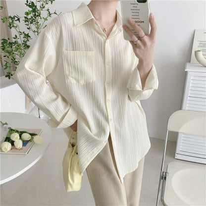 Stylish and Versatile Solid Color Sun Protection Cardigan