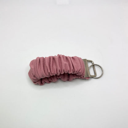 Pink Scrunchie Wristlet