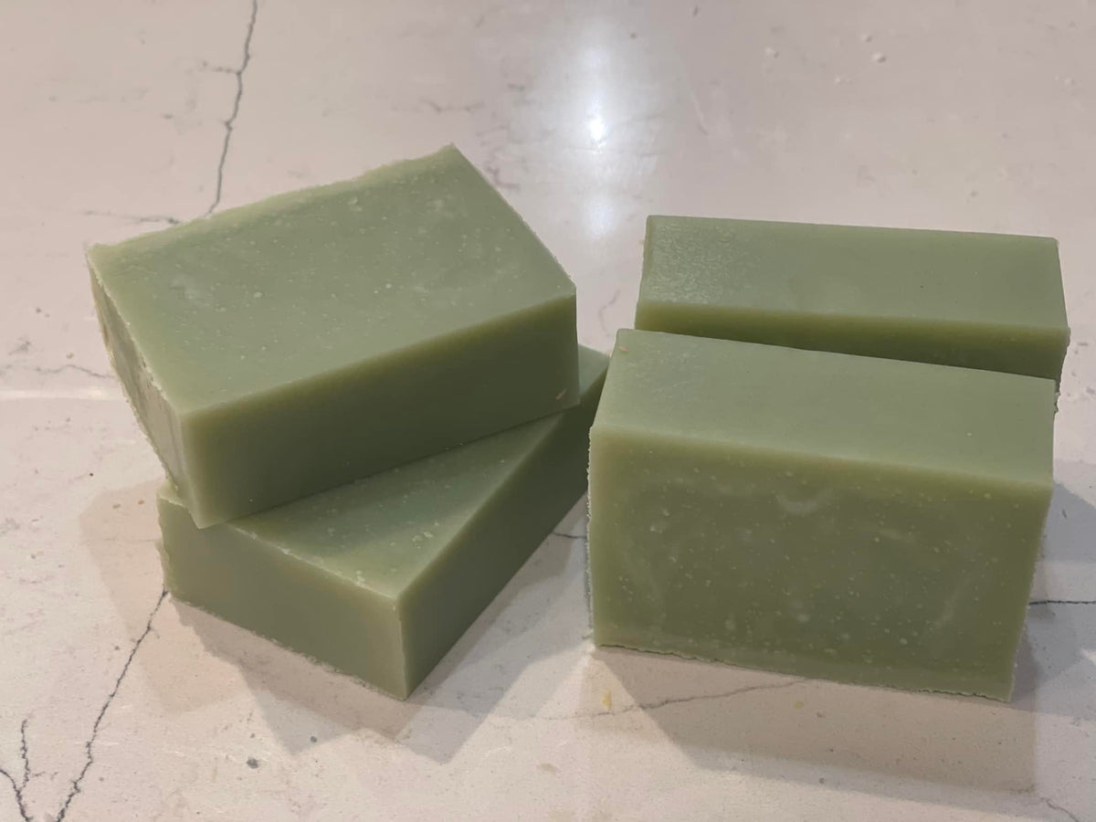 Set of 6 100% Grass Fed Tallow Simple Handmade Soap Collection