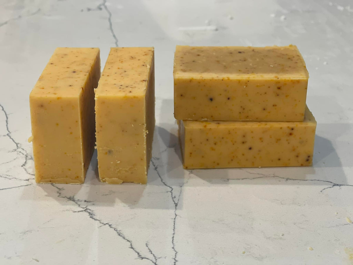 Set of 6 100% Grass Fed Tallow Simple Handmade Soap Collection
