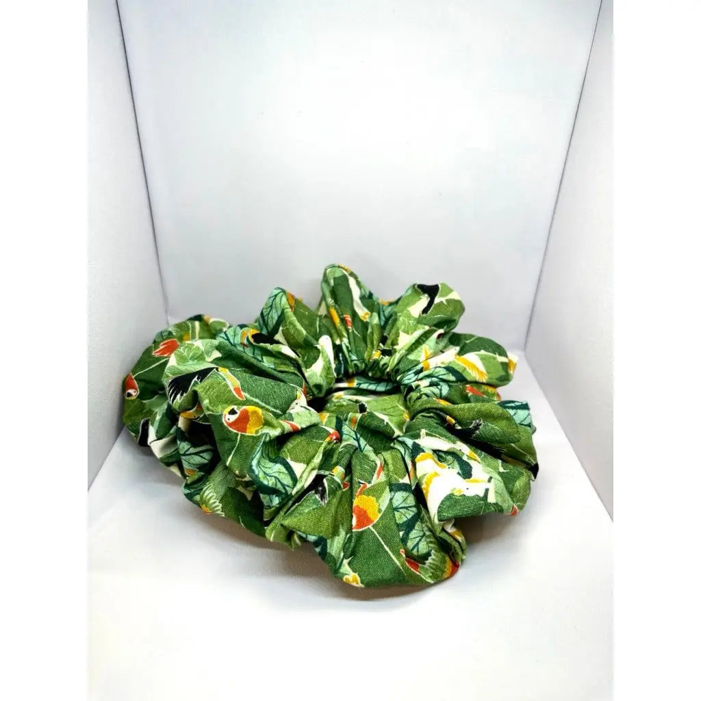 Jungle Birds Scrunchie