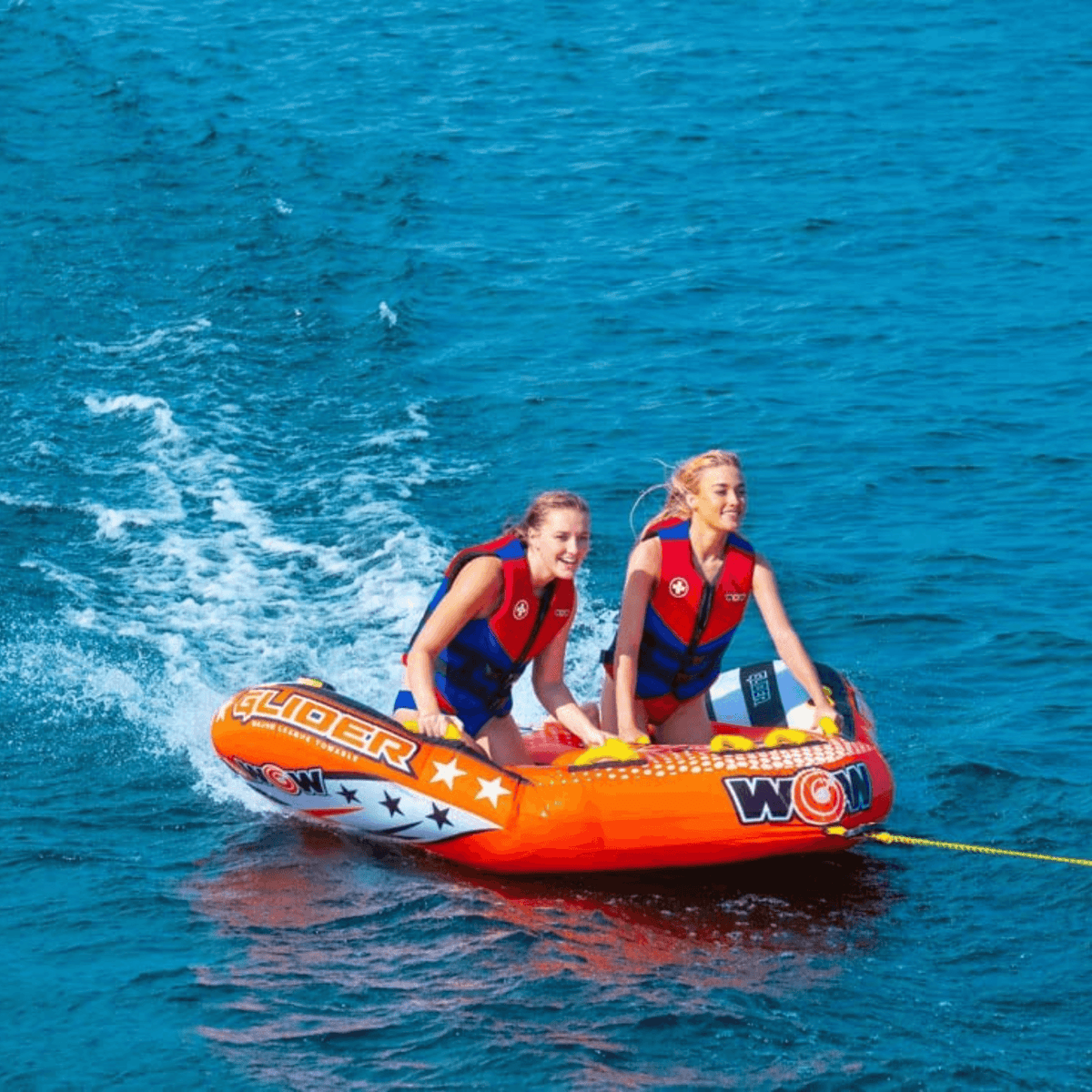 WOW Waterports Glider 2 Person 2P Towable with Flex Seating