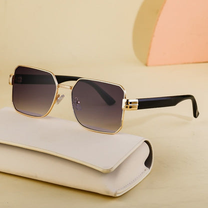 Fashion Square Full Frame UV400 Sun Protection Outdoor Driving Sunglasses