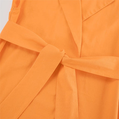 Lounge in Style: Tie-Front Cardigan and Wide-Leg Pants Set