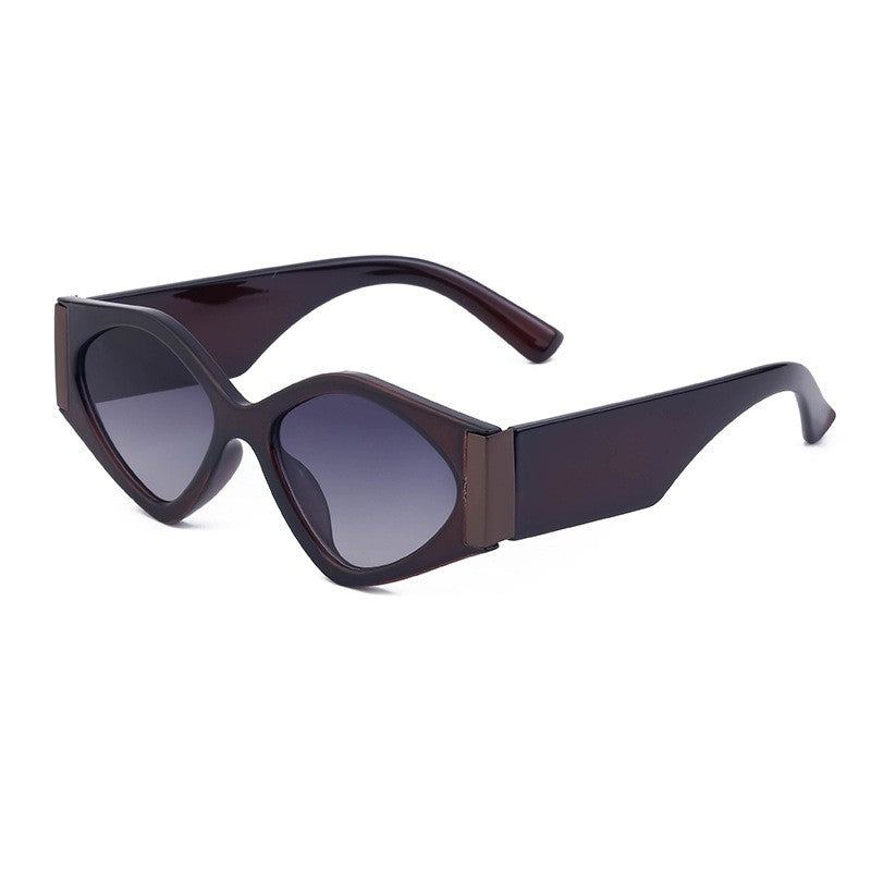 Ladies Fashion Oversized Wide-Leg Sunglasses